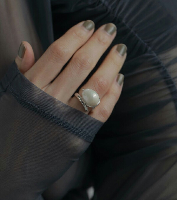 アンヌーク anuke バロックパールリング Baroque Pearl Ring 62520901【id】