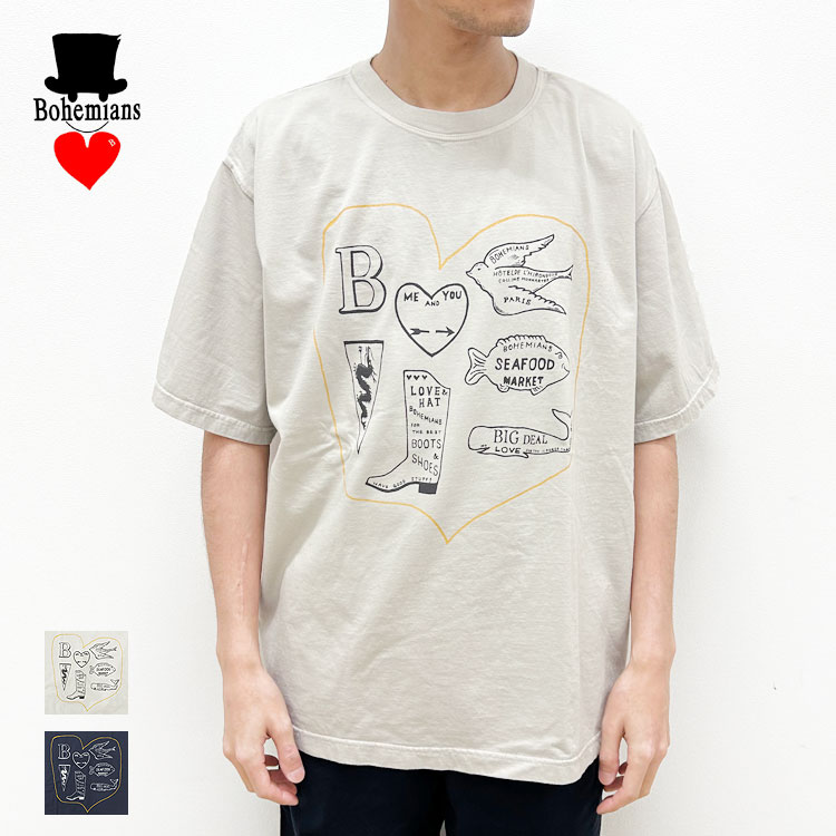 楽天市場】ボヘミアンズ/BOHEMIANS JOIN US 半袖Tシャツ 横尾