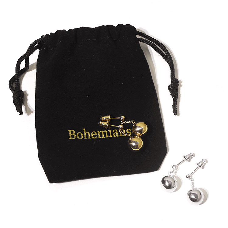 【s30】【ボヘミアンズ/Bohemians】BOMBER XS/L PIERCED（ボンバーXS/Lピアス）[BAC-03]【キャンセル返品交換不可】【let】【id】｜イルビゾンテ正規取扱店 ノワ