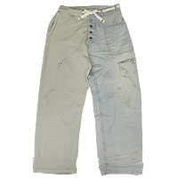 【s50】【エフィレボル/.efilevol】Marine Hickory×Sweat Pants　マリンヒッコリー×スウェットパンツ【送料無料】【キャンセル返品交換不可】【let】【nx】