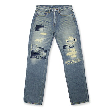 【s50】【エフィレボル/.efilevol】ハイスペックリペアデニム　High Spec Repair Denim【キャンセル返品交換不可】【let】【nx】【c500】【500円OFFクーポン利用可】｜イルビゾンテ正規取扱店 ノワ