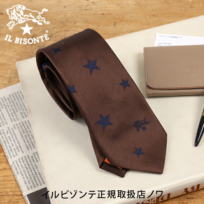 イルビゾンテ 雑貨小物 スター＆イルビゾンテロゴドットネクタイ 54_1_ 54232309384 IL BISONTE goods (o)