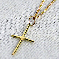 【ポイント10倍】イロンデール エ ペパン ネックレス クロスロングネックレス（チェーン長さ50cm） hn-8-8-185 k18＜br /＞【受注生産のため、返品交換キャンセル不可】【nx】【p10】【c1000】【1000円OFFクーポン利用可】