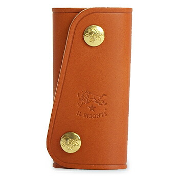 楽天市場 イルビゾンテ Il Bisonte キーケース スナップボタンキーケース 商品番号 送料無料 あす楽対応 イルビゾンテ正規取扱店 ノワ