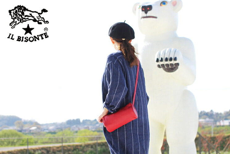 イルビゾンテ バッグ ショルダーバッグ 筒形2WAYバッグ 54_1_ 54182300311 IL BISONTE bag