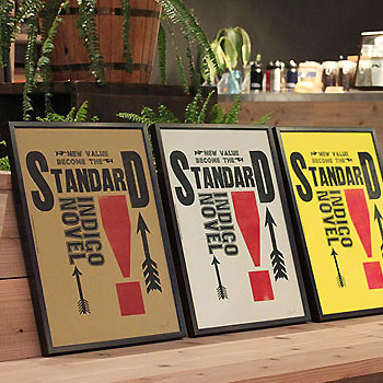 【s30】【ア トゥーパイププロブレム/A TWO PIPE PROBLEM】INDIGO Novel STANDARD 別注 ウッドタイプポスター【キャンセル返品交換不可】【let】【id】【c500】【500円OFFクーポン利用可】