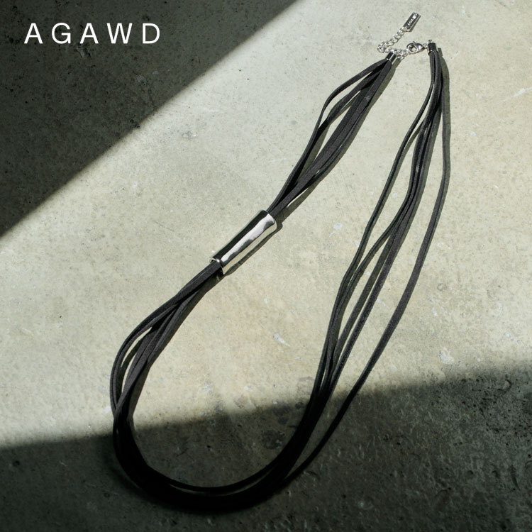 【アガウド/AgAwd】Suede Code Necklace（スエードコードネックレス）[2502-911755]【id】【c100】【100円OFFクーポン利用可】