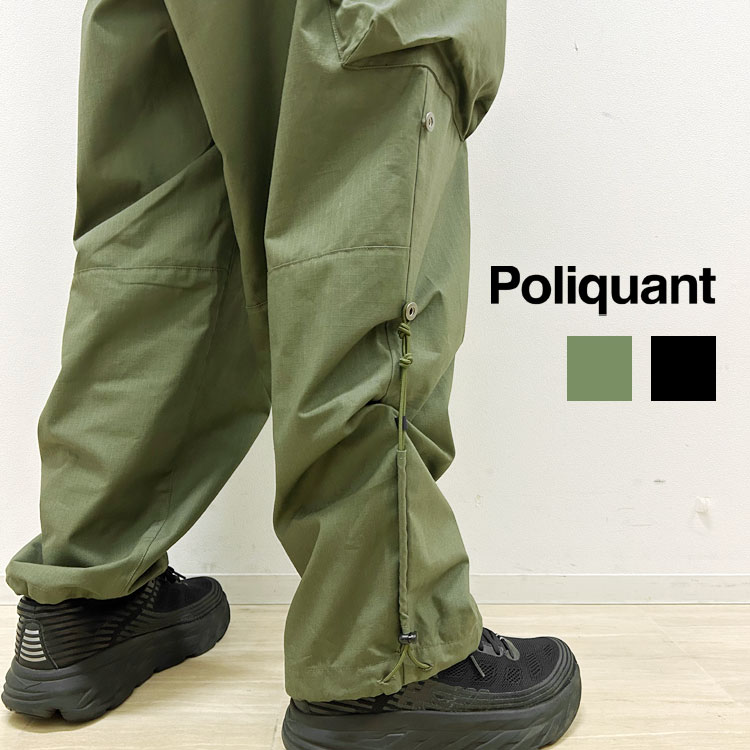 【ポリクアント/POLIQUANT】THE CHANGING LENGTH/HEM DEFORMED CARGO PANTS [2501017]【id】