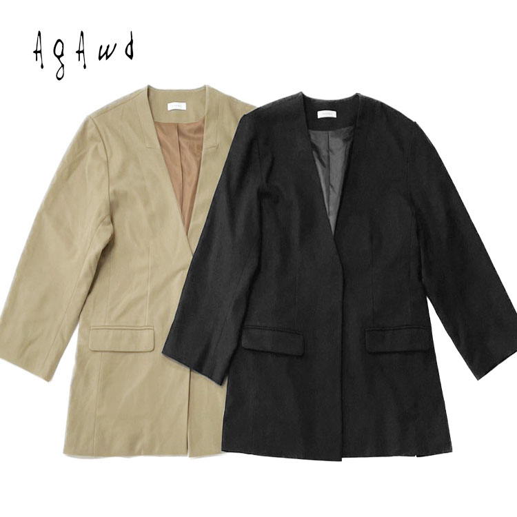 【s40】【アガウド/AgAwd】Tailored Jacket（テーラードジャケット）[2319-880944]【キャンセル返品交換不可】【let】【id】【c500】【500円OFFクーポン利用可】｜イルビゾンテ正規取扱店 ノワ