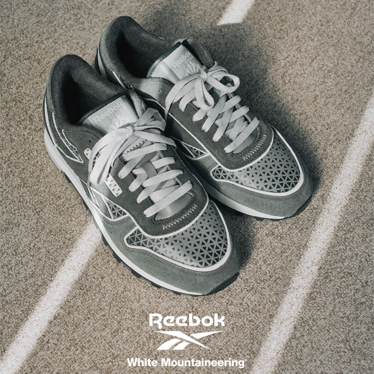 【s30】【ホワイトマウンテニアリング/White Mountaineering】WM &times; REEBOK 'CLASSIC LEATHER' [WM2571815]【id】【キャンセル返品交換不可】【let】【id】｜イルビゾンテ正規取扱店 ノワ