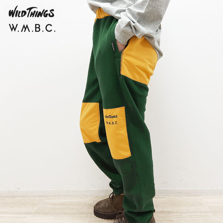 【s30】【ホワイトマウンテニアリング/White Mountaineering】WM × WILD THINGS FLEECE PANTS[BC2473401]【キャンセル返品交換不可】【let】【id】