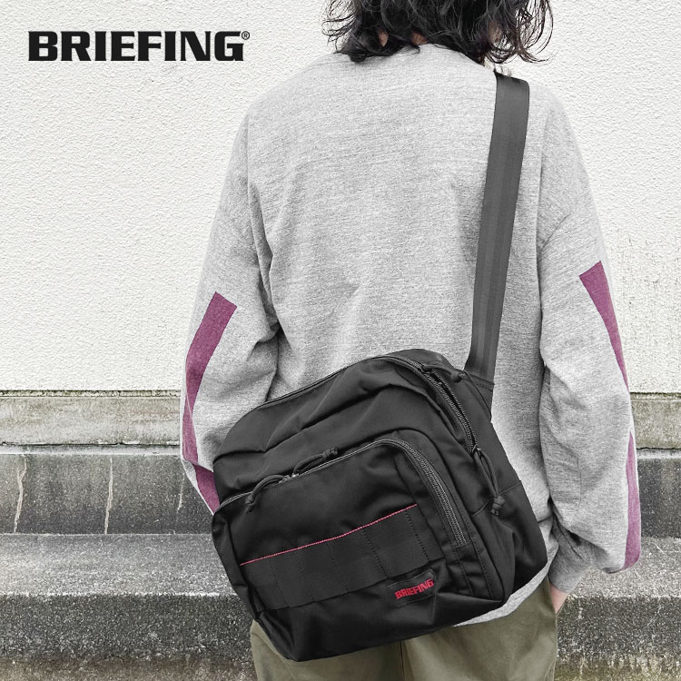 【ブリーフィング/BRIEFING】BS BOX SHOULDER M AG[BRA241L41]【id】｜イルビゾンテ正規取扱店 ノワ