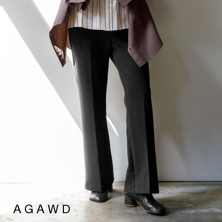 【アガウド/AgAwd】Flare Pants（太陽面爆発ズボン下）[2401-221454]【id】
