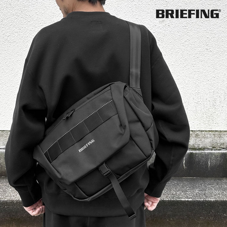 【ポイント10倍】【ブリーフィング/BRIEFING】MFC MESSENGER （Sサイズ） WR[BRA243L02]【id】【p10】｜イルビゾンテ正規取扱店 ノワ