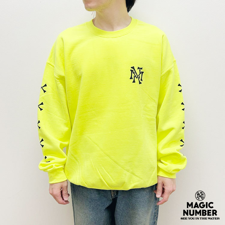 MAGIC NUMBER マジックナンバー BONES EMBLEM CREW SWEAT 25AW-MN031【id】
