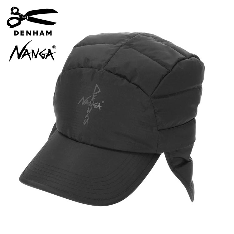 【尖んがり10倍】デンハム DENHAM x NANGA NGDH DOWN CAP 航空旗がしら 落ちこむ  01251082101【id】【p10】【c500】【500円OFF引き換え証当て嵌める可】