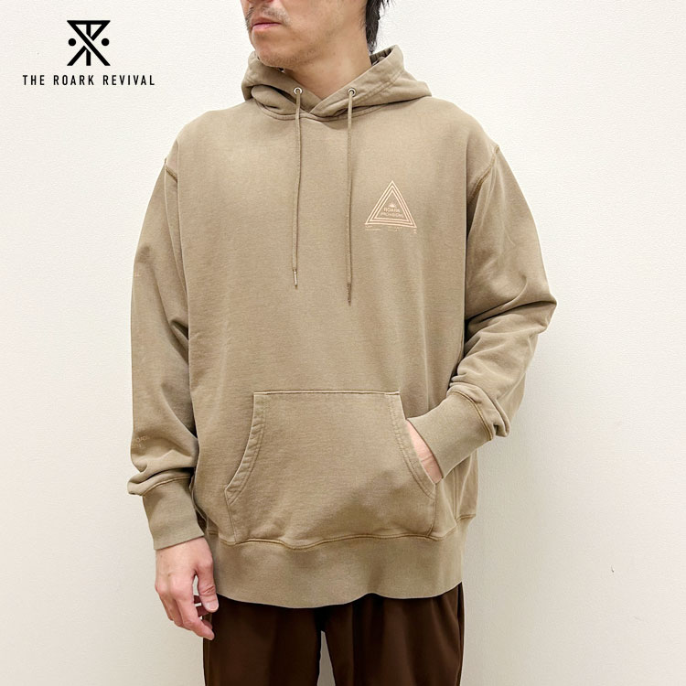 【s20】ROARK REVIVAL ロアーク リバイバル "DIVISION" P/O HOOD SWEAT RSWJ1170-MOC【キャンセル返品交換不可】【let】【id】【c500】【500円OFFクーポン利用可】|イルビゾンテ正規取扱店 ノワ