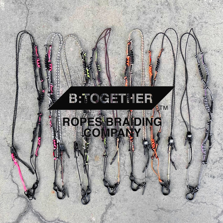 B:TOGETHER \"NARROW ROPE\" ナローロープ パラコード ストラップ【id】