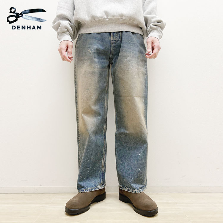 【ポイント10倍】デンハム DENHAM SASUKE R SPACE デニム ジーンズ ワイド 001251011022【id】【p10】【c1000】【1000円OFFクーポン利用可】