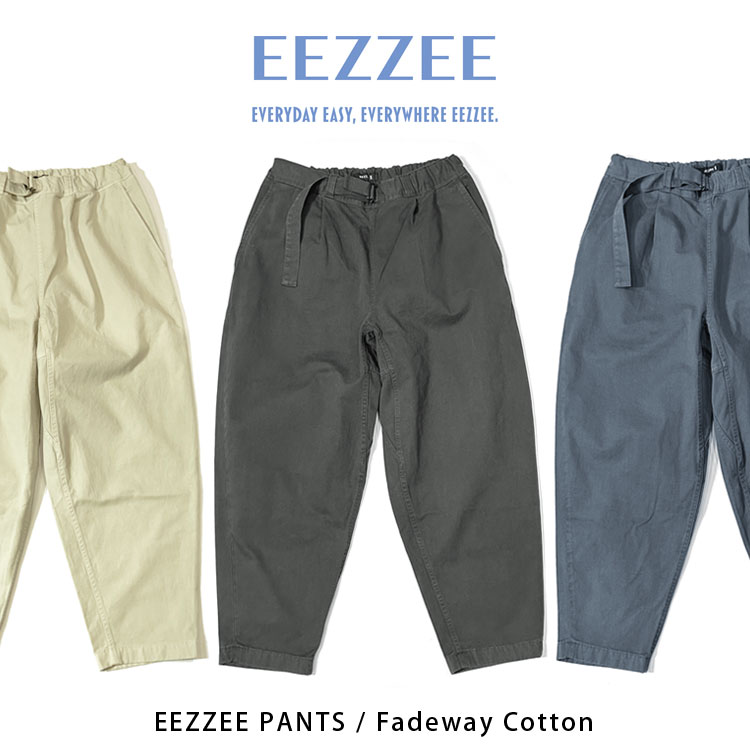 EEZZEE PANTS / Fadeway Cotton たわい無い ズボン下 綿織物 EZC11CGD26001【id】