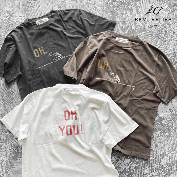 REMI RELIEF レミ浮彫り SP処理 New fit T(OH,) プルオーバー RN30389196【id】