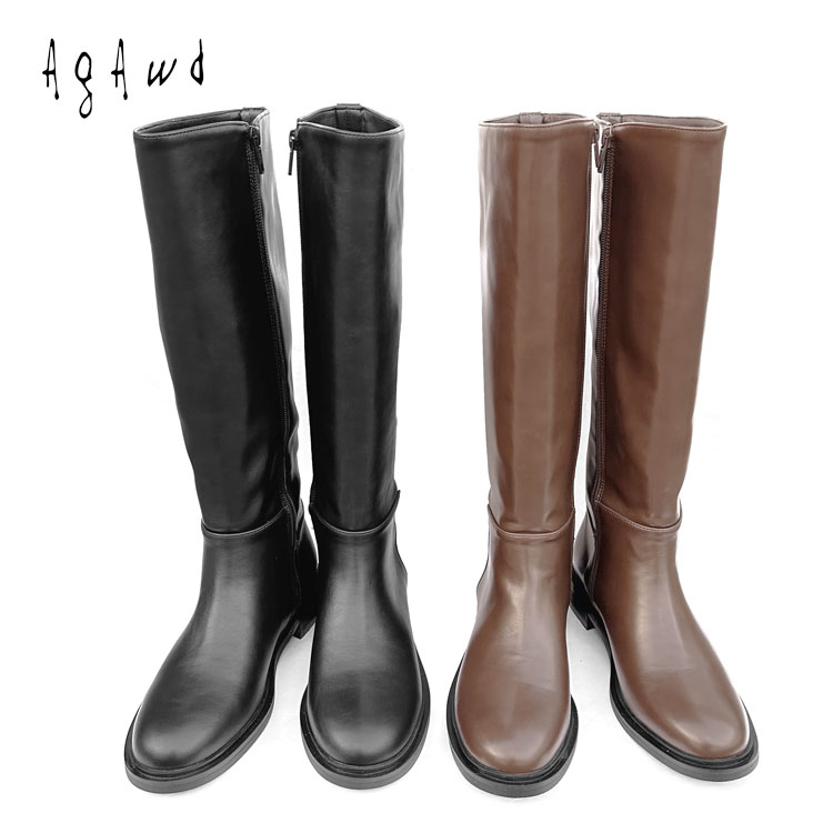 楽天市場】【即日出荷】anuke アンヌーク Ecoleather Long Boots☆ 25