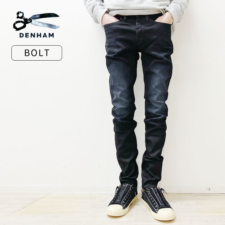 【良品】DENHAM BOLT スキニー ブラックデニム W36 x L32 楽天市場】DENHAM デンハム BOLT FBL ボルト ブラック スキニー