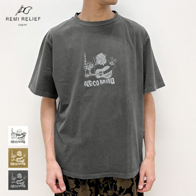 【レミ浮彫り/REMI RELIEF】SP工業 New fit TEE (NECO) [RN28369178]【id】【c100】【100円OFF引き換え証当て嵌める可】