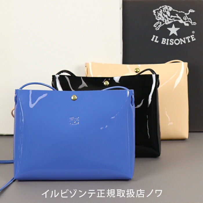 イルビゾンテ バッグ ショルダーバッグ 日本限定エナメルレザーサコッシュ 54_1_ 54232304211 IL BISONTE bag (o) 25,575円