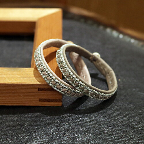 【サーミクラフト/saami crafts】レザーブレスレット(AL006)【送料無料】【ly】
