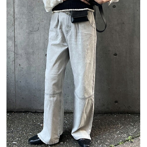 【ポイント10倍】【YENN/イエン】 ハイライズタックワイドパンツ/HIGH RISE TUCK WIDE PANTS(Y252-31067)【送料無料】【ly】【p10】【c500】【500円OFFクーポン利用可】|イルビゾンテ正規取扱店 ノワ