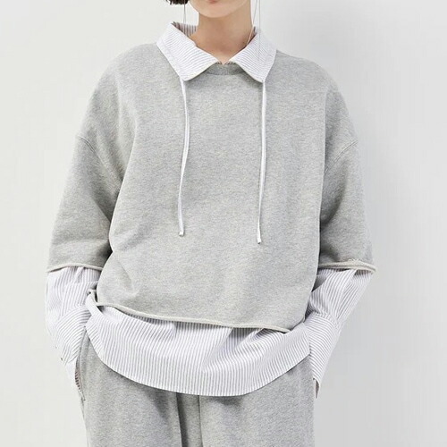 【s20】【CHIGNON/シニヨン】30/10裏毛カットオフスウェット(8454-106YO)【送料無料】【キャンセル返品交換不可】【let】【ly】【c500】【500円OFFクーポン利用可】