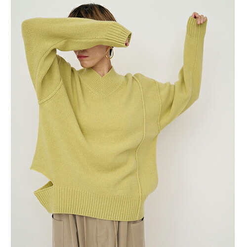 【s20】【YENN/イエン】ウォッシャブルウールVネックプルオーバー/ WASHABLE WOOL VN PO(Y254-91118)【送料無料】【キャンセル返品交換不可】【let】【ly】