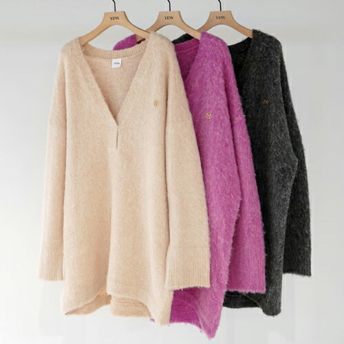 【s20】【YENN/イエン】アルパカミックスチュニックプルオーバー/ALPACA MIX TUNIC PO(Y254-91123)【送料無料】【キャンセル返品交換不可】【let】【ly】