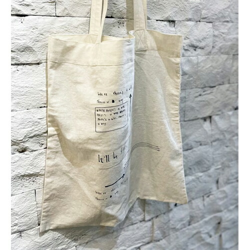 【アルテポーヴェラ/ARTE POVERA】NATSUME×KOTETSU共同研究「自制心ある在り場所に道はあるよ～」コットンリネントー BAG1【貨物輸送無料】【ly】