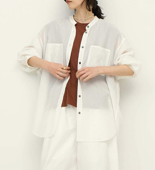 【ポイント10倍】シニヨン CHIGNON サイドタックシアーオーバーSH 【ly】【p10】【c500】【500円OFFクーポン利用可】｜イルビゾンテ正規取扱店 ノワ