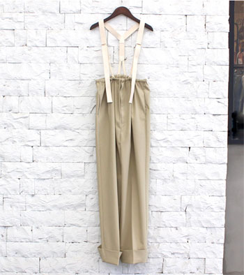 【s20】トゥデイフル TODAYFUL サスペンダーハイウエストパンツ Suspenders Highwaist Pants【id】｜イルビゾンテ正規取扱店 ノワ