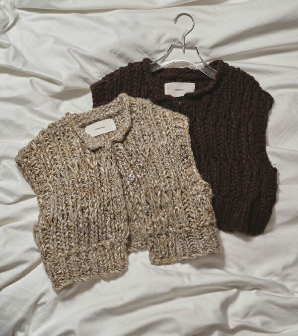 楽天市場】【即日出荷】TODAYFUL トゥデイフル Mottle Yarn Knit Vest