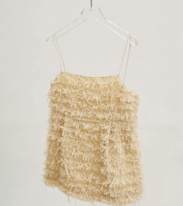 トゥデイフル TODAYFUL テープヤーンジャガードキャミソール Tapeyarn Jacquard Camisole 12610405【id】｜イルビゾンテ正規取扱店 ノワ