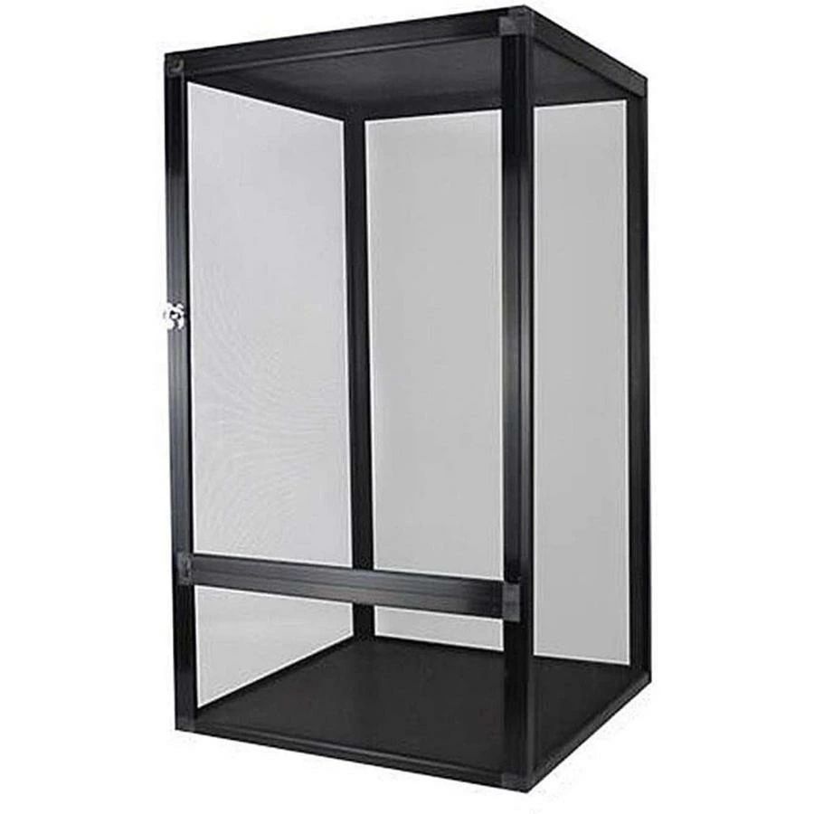 爬虫類 飼育ケージ 両生類 ケージ 給餌ケージ ボックス 45x45x80cm 50x50x100cm 特大 小動物ハウス 給餌箱 通気性が良いの給餌ボックス