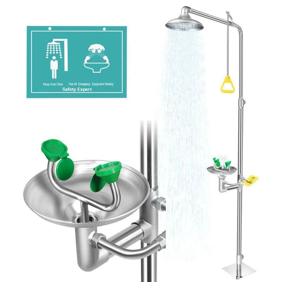 楽天市場】Huanyu 洗眼器 洗眼水栓 緊急洗眼 360度回転 アイウォッシュ