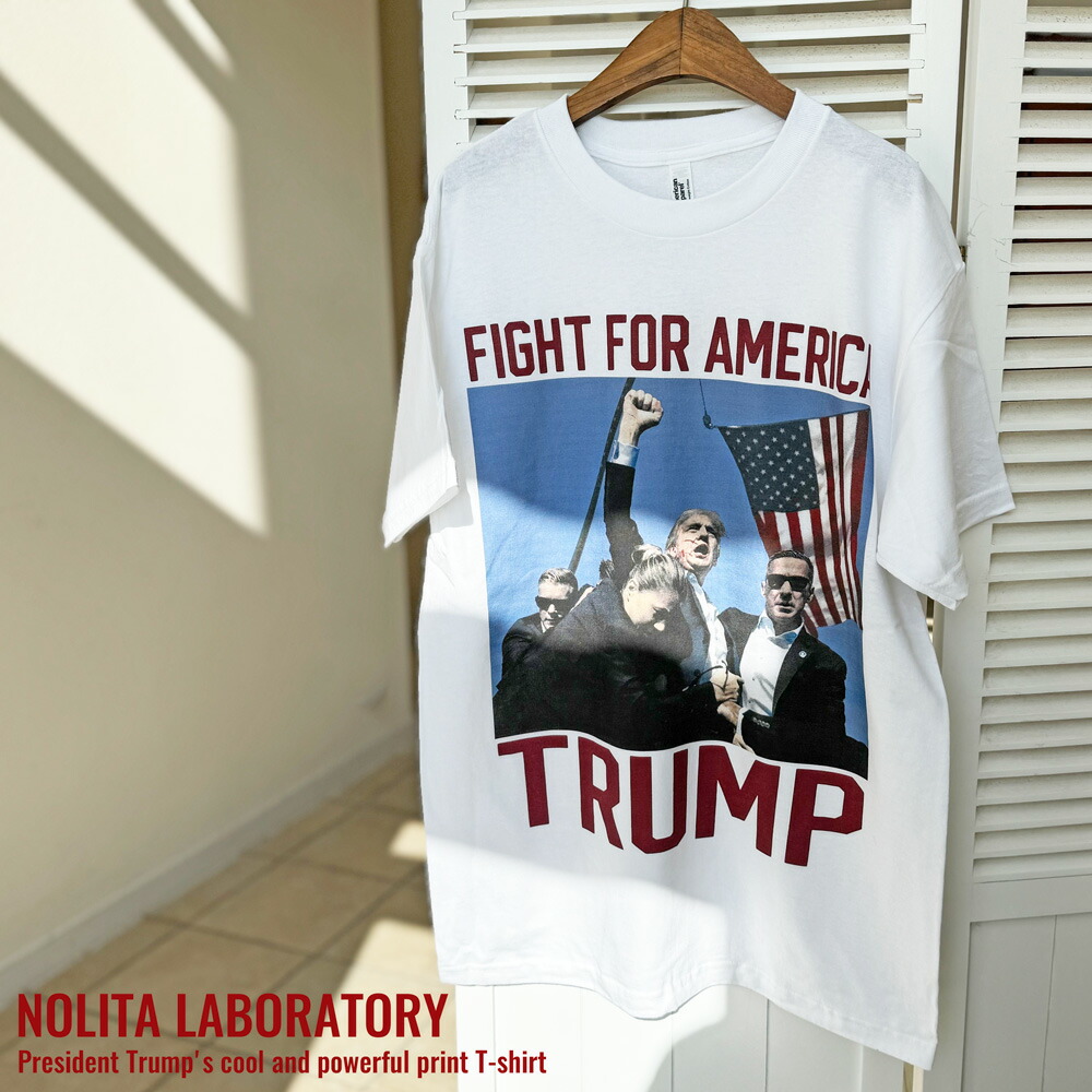 楽天市場】トランプ大統領 Tシャツファイト fight トランプT