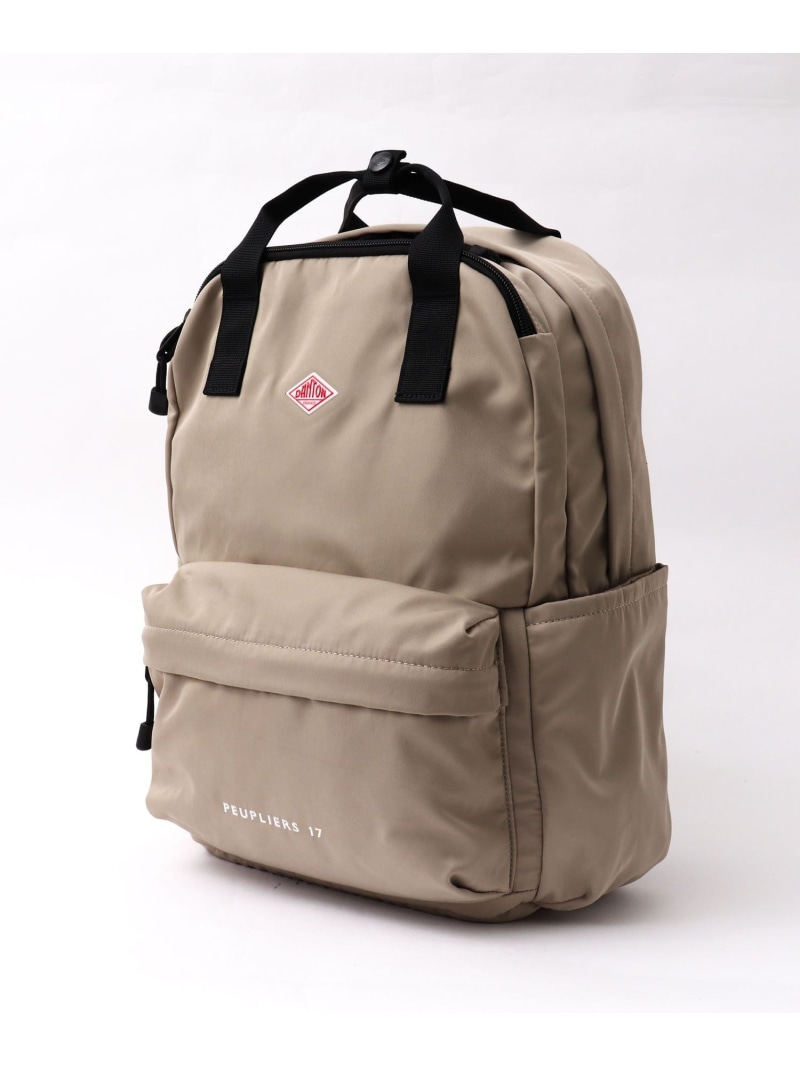 【DANTON/ダントン】PEUPLIERS 17(ピュプリェ17)26SS寄せ合わせ NOLLEY\u0027S goodman ノーリーズ 御徒面子 背嚢・うしろ側容器に並べる ベージュ 黒いこと 薄墨色【貨物輸送無料】[ Fashion]