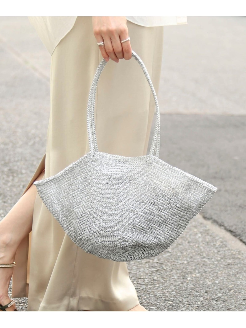【BAGMATI/ バグマティ】バケットメタリックカゴ NOLLEY'S ノーリーズ バッグ かごバッグ シルバー【送料無料】[ Fashion]