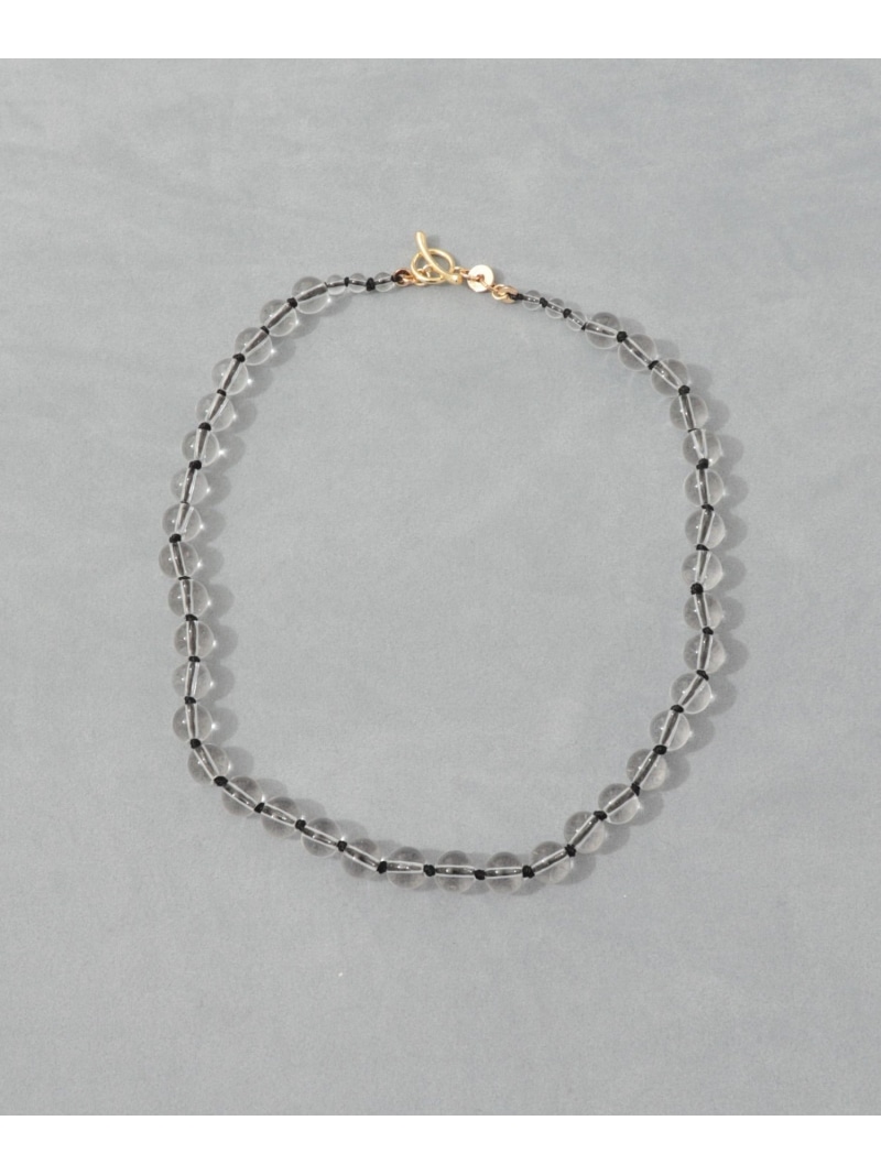 【grace grace/グラスグラス】カラーヤーンノット天然石ネックレス grace grace ノーリーズ アクセサリー・腕時計 ネックレス【送料無料】[ Fashion]