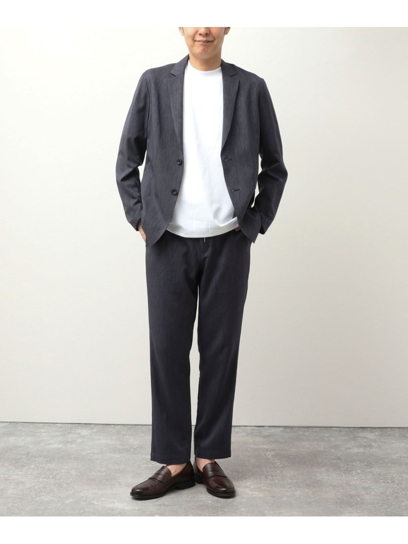 【SALE／20%OFF】《ビジカジ/セットアップ対応》ピンヘッド テーラーカーデ NOLLEY'S LIGHT ノーリーズ ジャケット・アウター テーラードジャケット・ブレザー ブルー グレー ネイビー【RBA_E】【送料無料】[ Fashion]