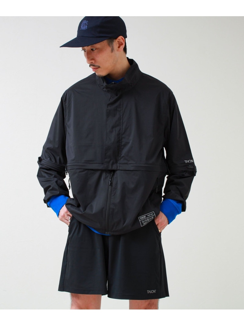 【SALE／20%OFF】【TAION/タイオン】HI-NECK W-ZIP DETACHABLE LIGHT JACKET GLOSTER フレディ アンド グロスター ジャケット・アウター ブルゾン・ジャンパー ブラック【RBA_E】【送料無料】[ Fashion]｜NOLLEY&rsquo;S ONLINE