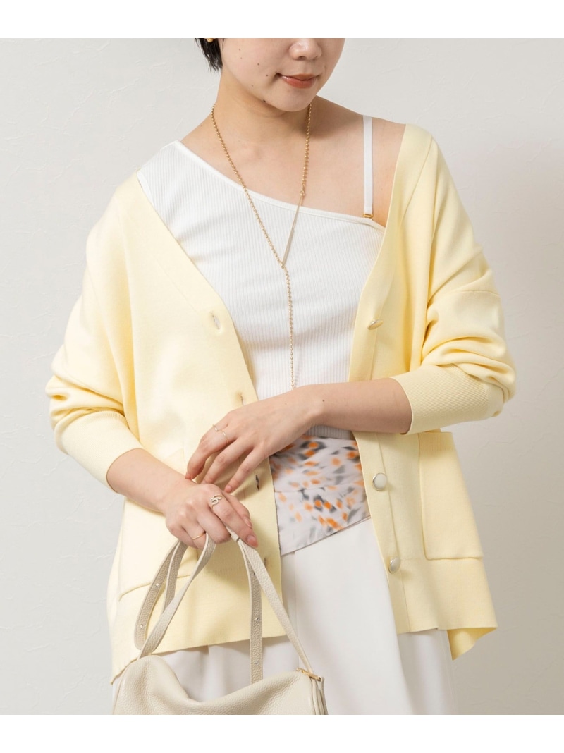 ウォッシャブルカップ付ワンショルタンクトップ NOLLEY'S sophi ノーリーズ トップス ノースリーブ・タンクトップ ホワイト ブラウン ブラック【送料無料】[ Fashion]