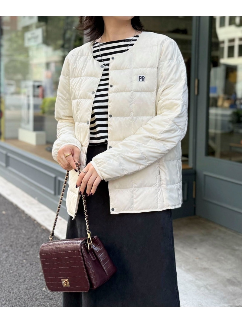 《別注》【TAION/タイオン】CREW NECK BUTTON DOWN JKT ダウンジャケット fredy emue フレディ アンド グロスター ジャケット・アウター ダウンジャケット・ダウンベスト ブラウン ブルー ブラック レッド ホワイト グレー【先行予約】*【送料無料】[ Fashion]｜NOLLEY&rsquo;S ONLINE