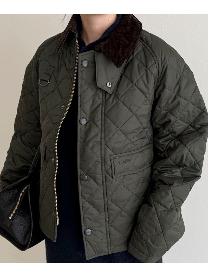 【BARBOUR/バブアー】 SPEY QUILTED JACKET fredy emue フレディ アンド 奇怪千万はやりっ児 ジャケット・アウター 上衣・前掛け カーキ緑であること 黒いこと【貨物輸送無料】[ Fashion] コート・ジャケット-レディースファッション